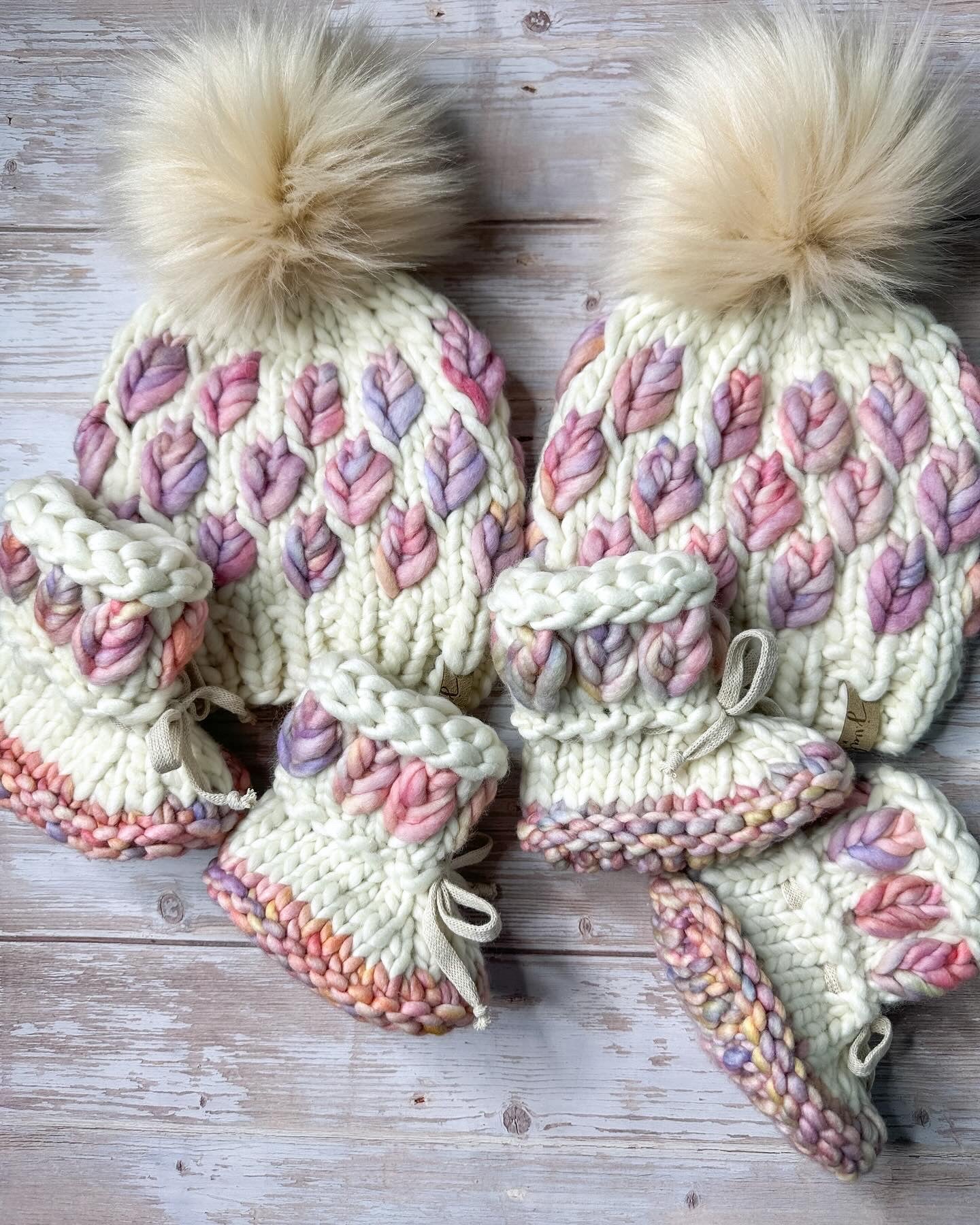 Merino Wool Luxury Newborn Booties