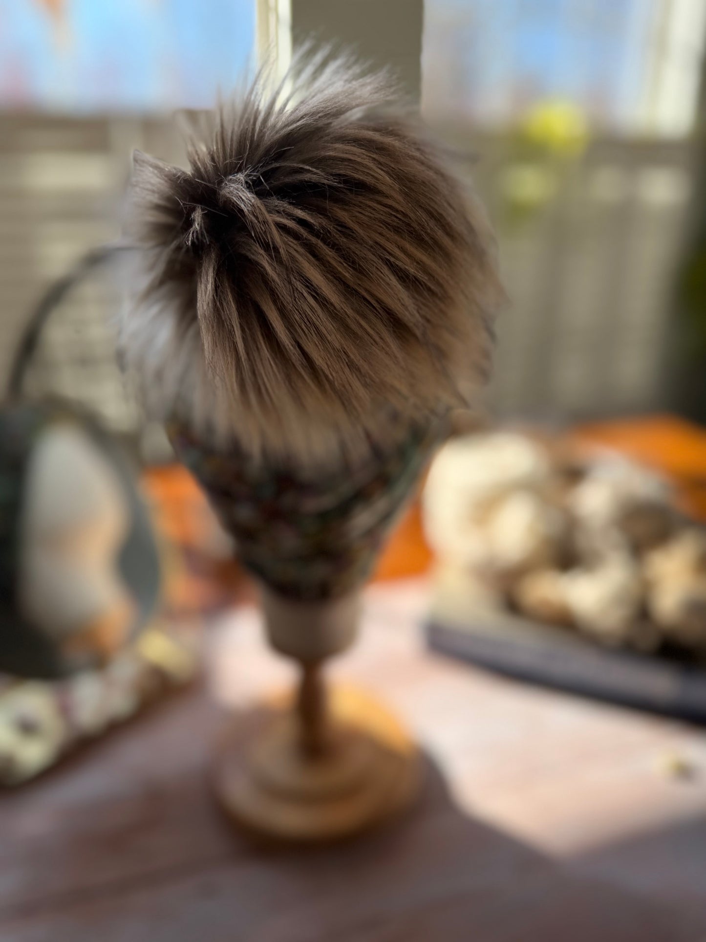 Hand Knit Merino Wool Chunky Beanie