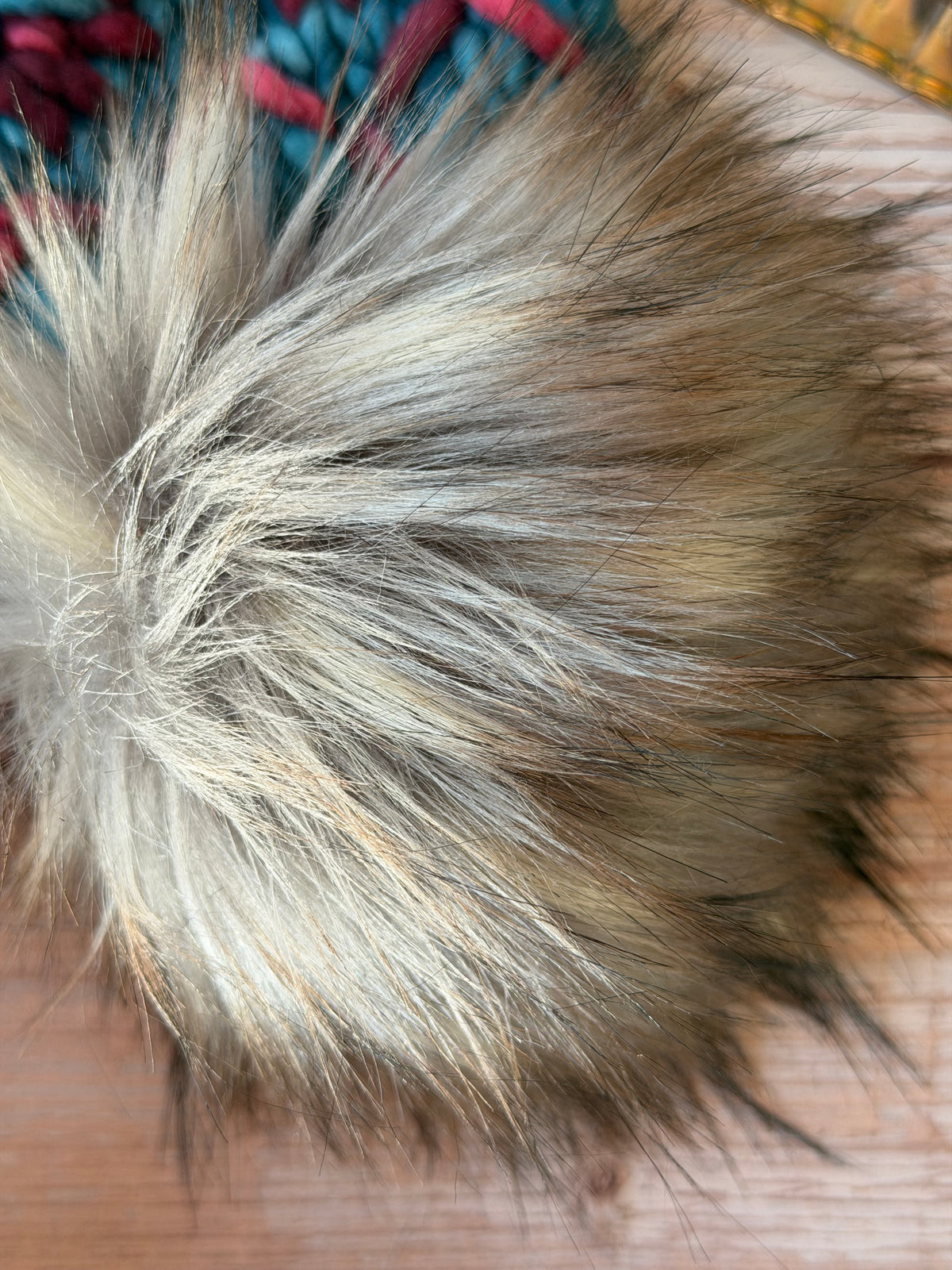 A Hand Knit Merino Wool Chunky Beanie
