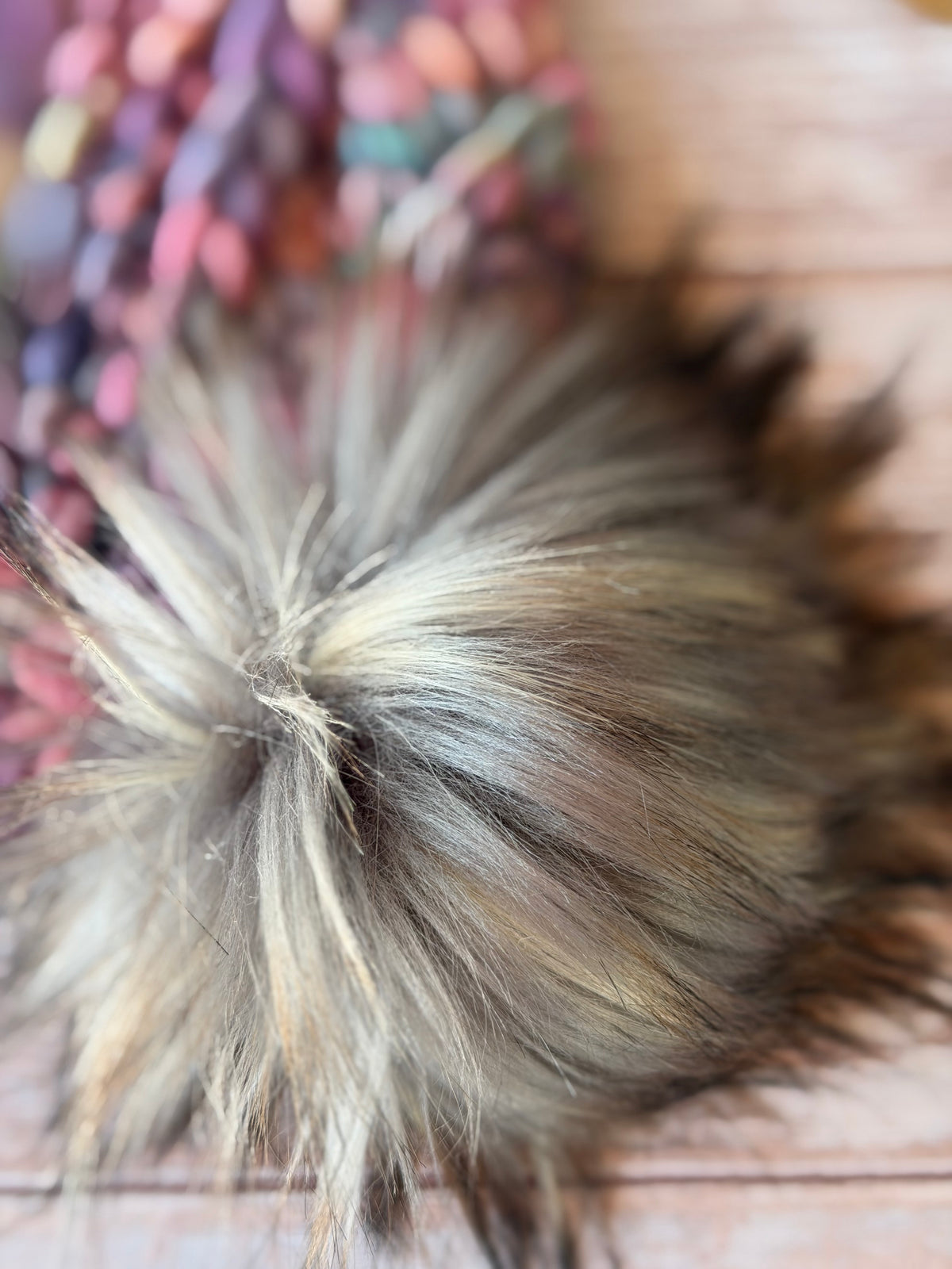 A Hand Knit Merino Wool Chunky Beanie