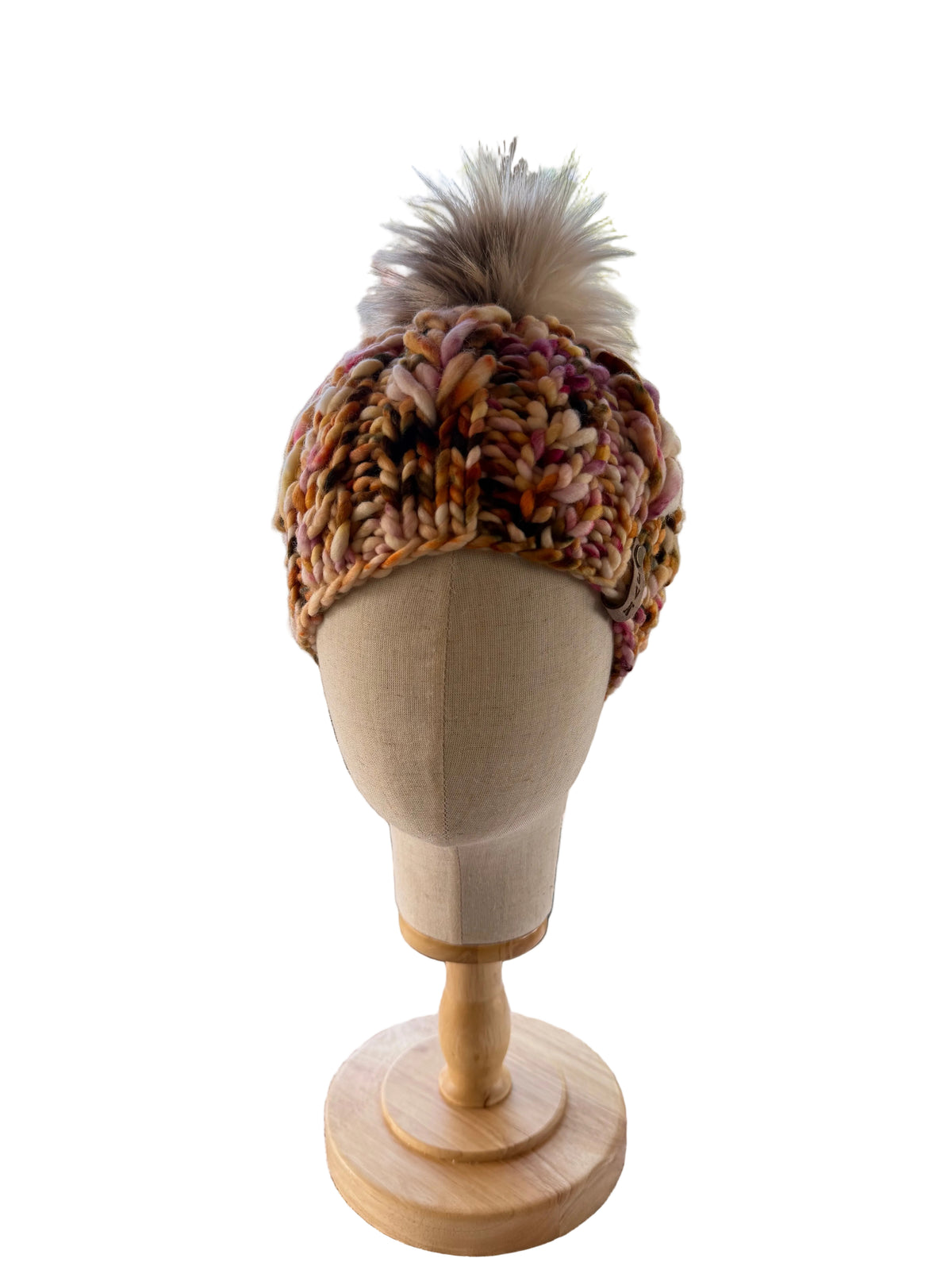 A Hand Knit Merino Wool Chunky Beanie