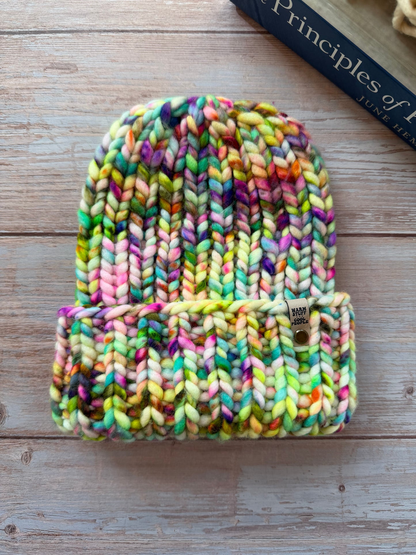 Hand Knit Merino Wool Beanie