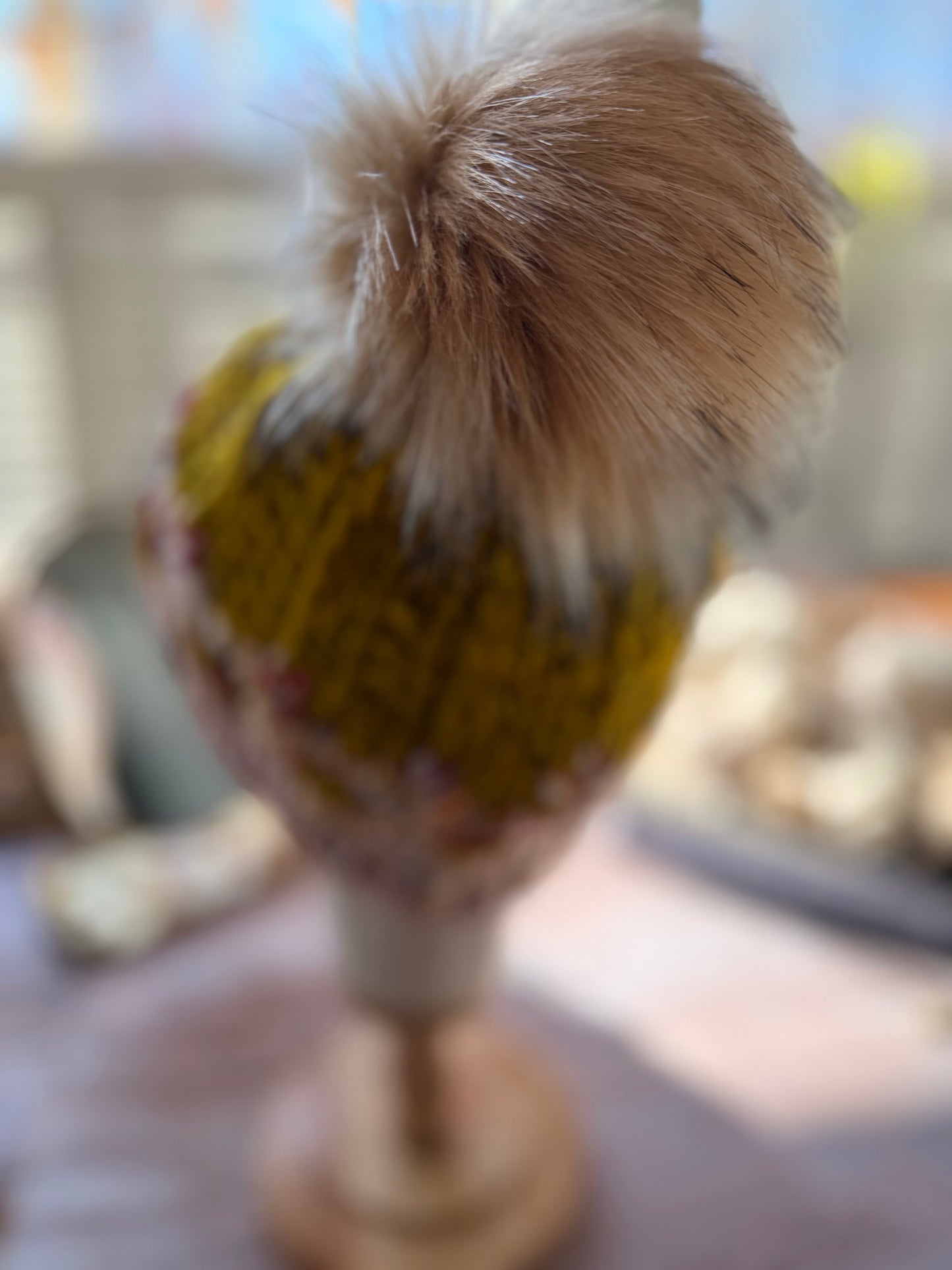 Hand Knit Merino Wool Chunky Beanie