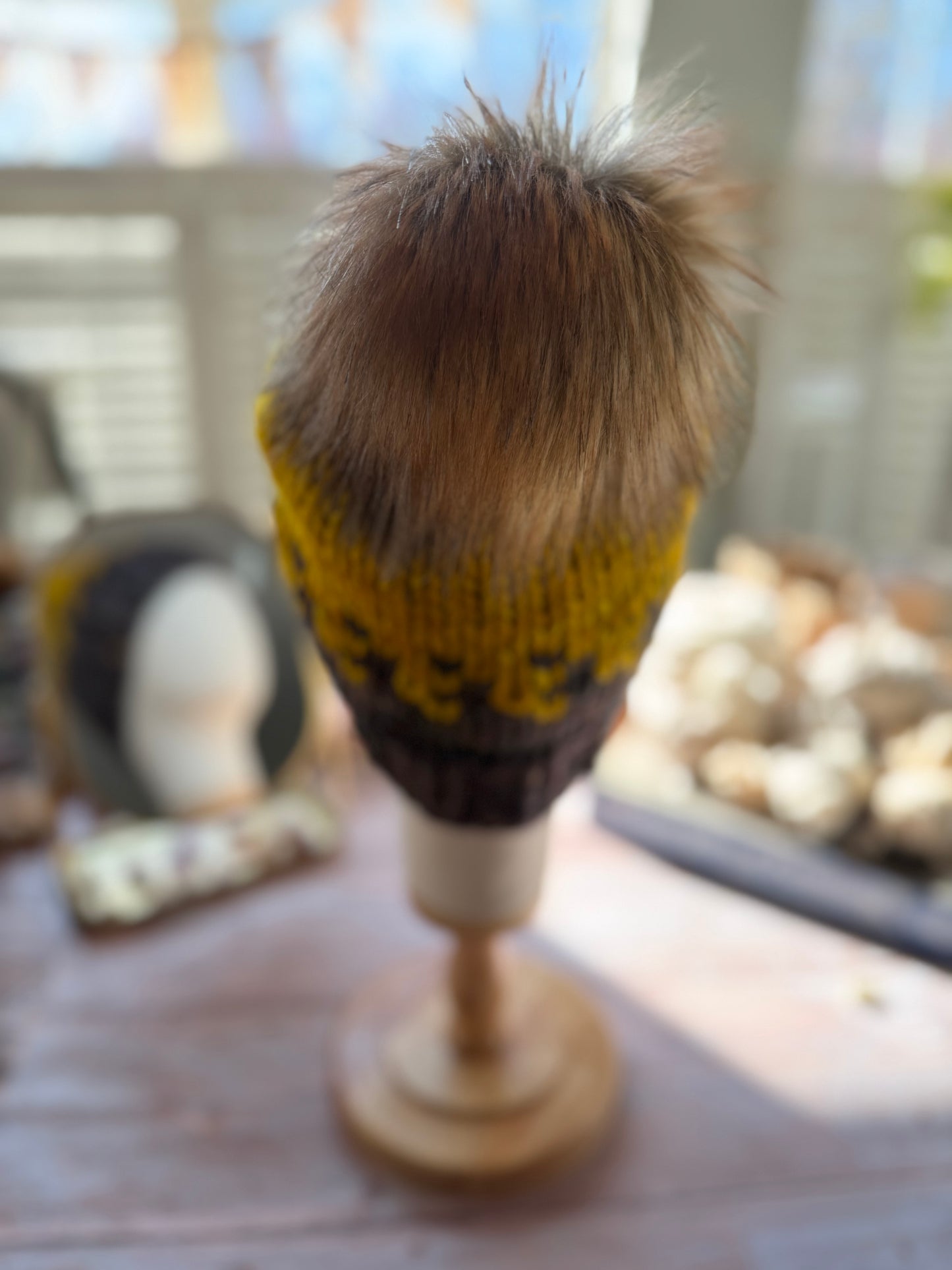 Hand Knit Merino Wool Chunky Beanie