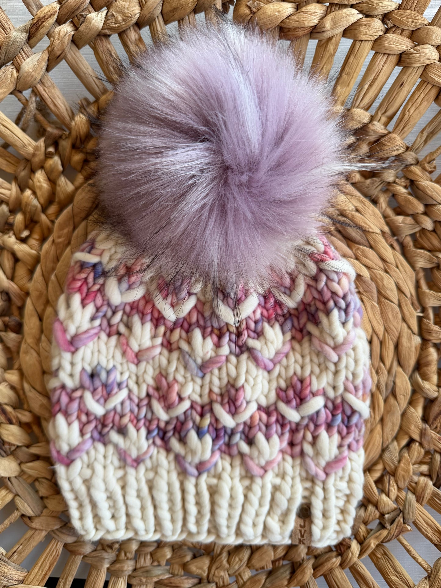 Hand Knit Merino Wool Chunky Beanie