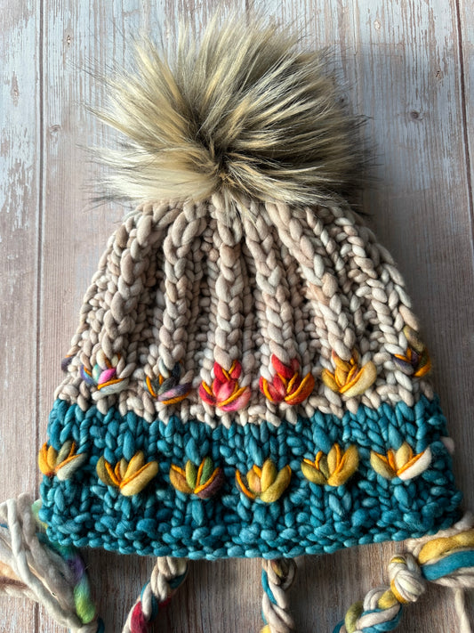 Hand Knit Luxury Beanie Bonnet Style