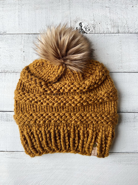 Freddie Beanie- FLAX